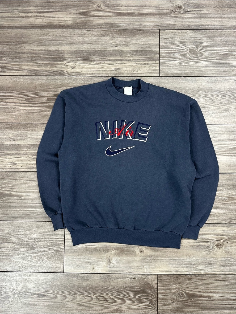 Vintage 90’s Bootleg Nike Air Embroidered Crewneck Sweatshirt